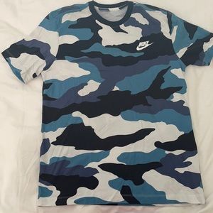 Nike camo tshirt